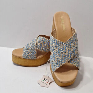 Ilaria Sartori NEW Made In Italy Bohemian Platform Heel Y2K Inspired Clogs 9.5